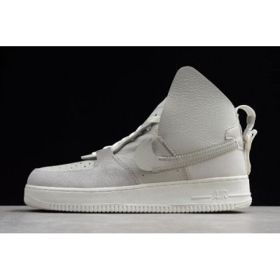 Nike Erkek Air Force 1 High Af1 Matte Gümüş / Açık Gri Kaykay Ayakkabı Türkiye - RT9CHKLG